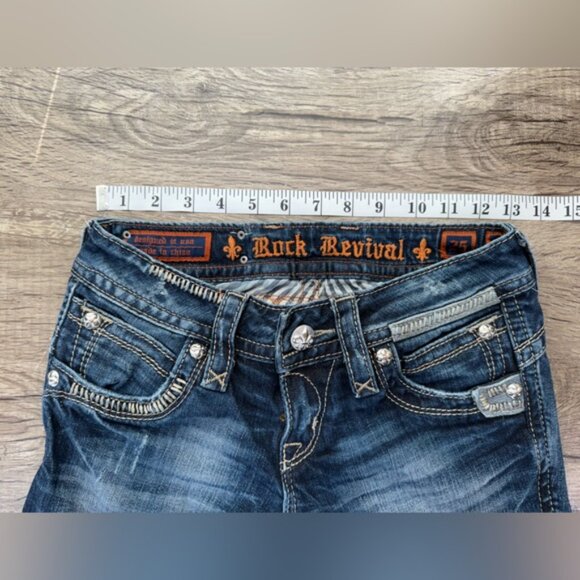 Rock‎ Revival skinny jeans Gwen size 25 - Picture 7 of 8